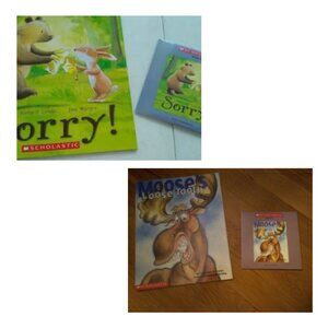 Sorry + Moose's Loose Tooth  2 x Audio-books